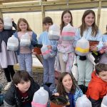 Students at Country School experimented with cold stratification with cabbage plants and a variety of seeds.